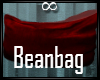 ∞ | Red Beanbag