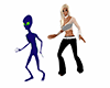 SQc Blue Alien Dancer