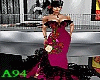 Vestido flamenco rosa
