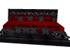poseless black red bed