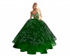 Green Snowflake Gown🎄
