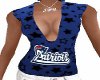 Patriots vneck top