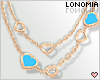Blue Heart Necklace 2