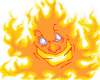 flame face