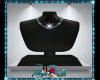 *D*Silver Clover Necklac