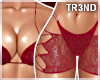 ᵀ Red Lace Thong