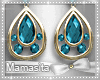 [M]Blue Jewelry Set