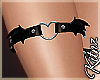 Bat Noir Garters
