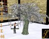 Snowy Tree Swing Animate