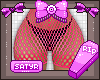 Hot Pink Net Shorts RXL