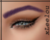 {L} Tess Eyebrows Purple