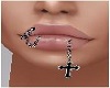 Lip Chain n Cross