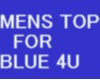 Blue 4U Mens Shirt