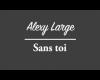 Alexy Large - Sans toi