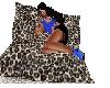 Love pillow leopard