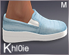 K Lez shoes blue white M
