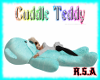 Cuddle Teddy Light Blue