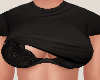 SC Black bra out croptop