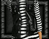 [P] Black/White Emo Vest