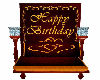 Happy Birthday chair