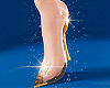 Spalla Gold Heels