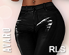 Faux Black Pants RLS