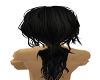 BLACK PONYTAILED HAIR M