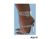 Abril Heels Silver