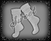Grey Knit Feet Socks VM