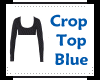 (IZ) Crop Blue