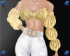 *S* Ruched Top Gold