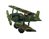 Camouflage Toy Bi-Plane