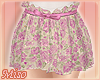 [Miso] Floral Skirt