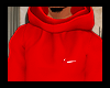 NK Red Slim Hoodie