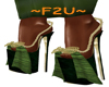 ~F2U~DRK Festive Shoes(G