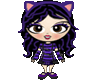 goth kitty avatar