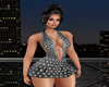 FadedOut Stars JeanDress