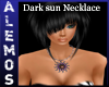 Dark Sun Necklace