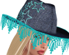 CowGirl Blue Hat