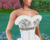 XLRG vestido noiva pluma