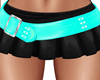 Teal Fake Skirt