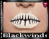 BW| Skull Lips