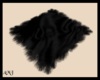 Black Plush Rug
