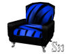 S33 Tiger Blue LoveChair