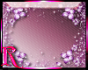 *R* Purple Flowers Frame