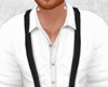 Y*White Shirt/Suspenders