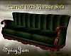 Antq"25 Carved Sofa DkGr