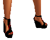 black red heel