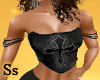 BLACK BADGIRL TOP SS