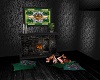 Celtic Cuddles Fireplace